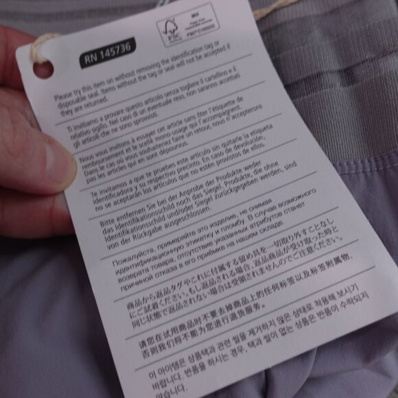 NWT Patricia Pepe Zipper Front Pleated Trouser Pants Sz 1 Lavender Gray Skinny - Picture 10 of 10